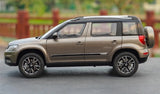 [OEM] 1:18 Skoda 2013 Yeti Outdoor Brown pienoismalli Die-Cast