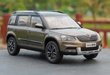 [OEM] 1:18 Skoda 2013 Yeti Outdoor Brown pienoismalli Die-Cast