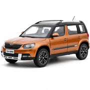 OEM Skoda 2013 Yeti Outdoor orange 1:18 – voiture miniature de collection en métal moulé