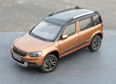 [OEM] 1:18 Skoda 2013 Yeti Outdoor Orange Model Car Die-Cast