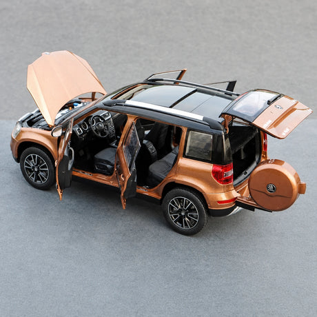 [OEM] 1:18 Skoda 2013 Yeti Outdoor orange voiture miniature Die-Cast
