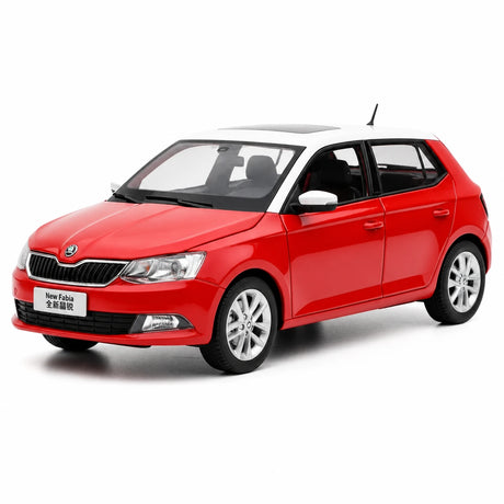 [OEM] 1:18 Skoda 2016 Fabia rouge voiture miniature Die-Cast