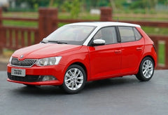 [OEM] 1:18 Skoda 2016 Fabia Red Model Car Die-Cast