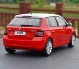[OEM] 1:18 Skoda 2016 Fabia Red Model Car Die-Cast