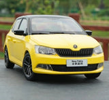 [OEM] 1:18 Skoda 2016 Fabia Yellow Model Car Die-Cast