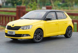 [OEM] 1:18 Skoda 2016 Fabia Yellow Model Car Die-Cast
