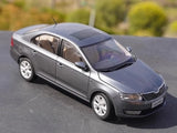 [OEM] 1:18 Skoda 2016 Rapid Gray Model Car Die-Cast