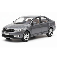 [OEM] 1:18 Skoda 2016 Rapid Gray Model Car Die-Cast