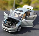 [OEM] 1:18 Skoda 2016 Rapid Silver Model Car Die-Cast