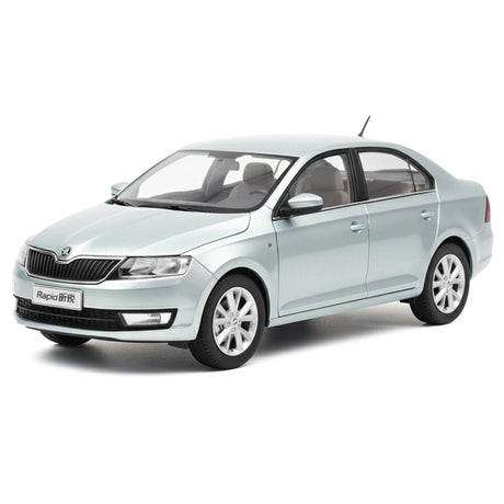 [OEM] 1:18 Skoda 2016 Rapid Silver Model Car Die-Cast