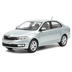 [OEM] 1:18 Skoda 2016 Rapid Silver Model Car Die-Cast