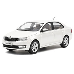 [OEM] 1:18 Skoda 2016 Rapid White Model Car Die-Cast