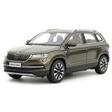 [OEM] 1:18 Skoda 2017 Karoq Brown Model Car Die-Cast