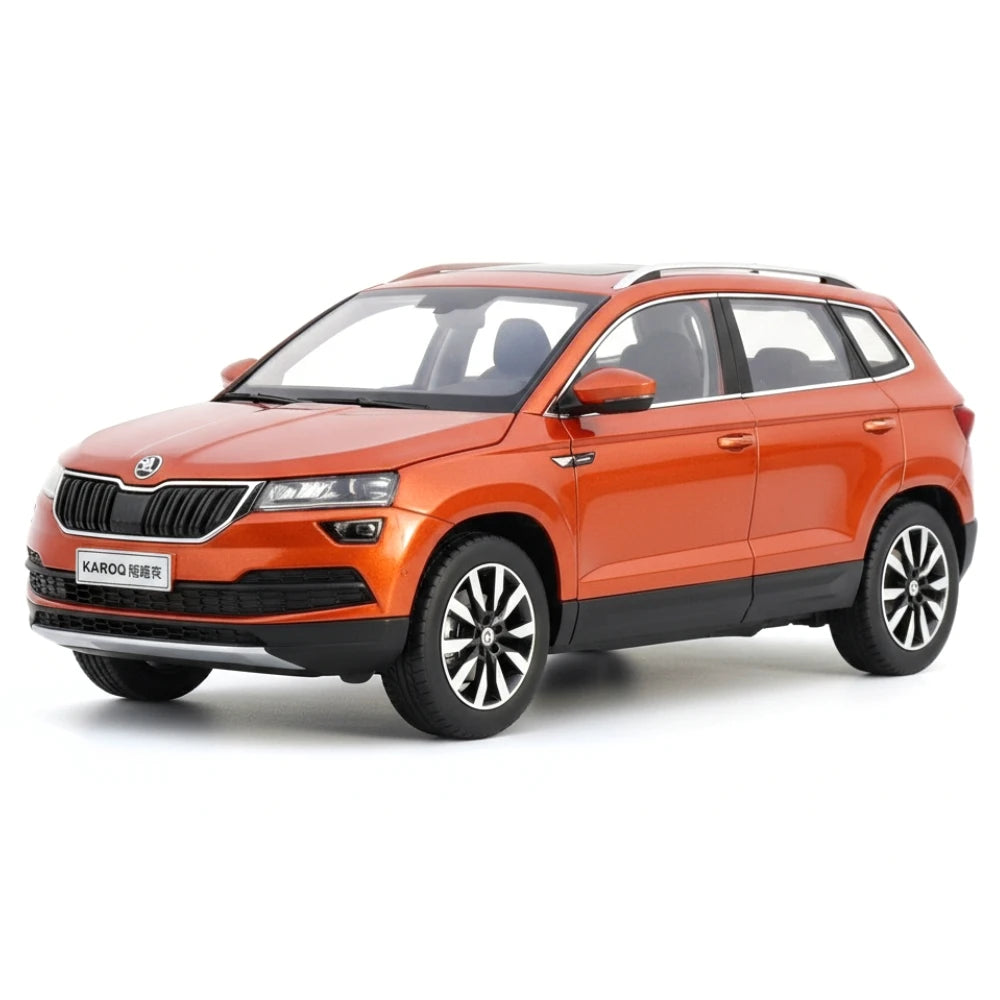 [OEM] 1:18 Skoda 2017 Karoq Orange Model Car Die-Cast