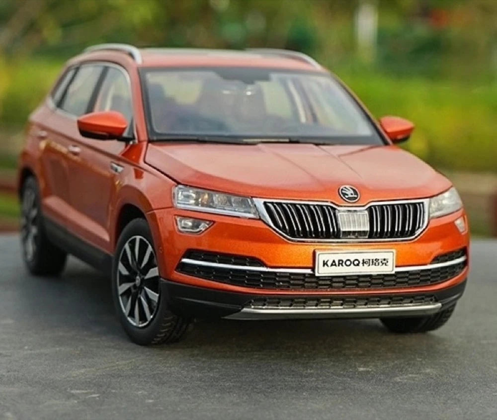 [OEM] 1:18 Skoda 2017 Karoq Orange Model Car Die-Cast