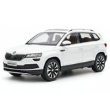 [OEM] 1:18 Skoda 2017 Karoq vit modellbil Die-Cast