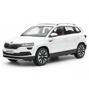 [OEM] 1:18 Skoda 2017 Karoq vit modellbil Die-Cast