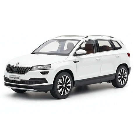 [OEM] 1:18 Skoda 2017 Karoq White Model Car Die-Cast