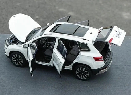 [OEM] 1:18 Skoda 2017 Karoq White Model Car Die-Cast