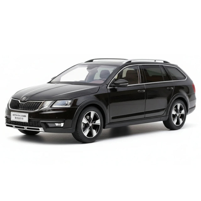 [OEM] 1:18 Skoda 2017 Octavia Brown Model Car Die-Cast
