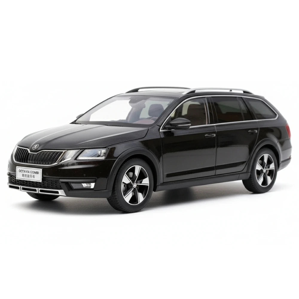 [OEM] 1:18 Skoda 2017 Octavia marron voiture miniature Die-Cast