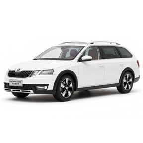 [OEM] 1:18 Skoda 2017 Octavia White Model Car Die-Cast