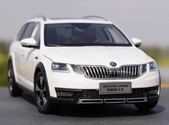 [OEM] 1:18 Skoda 2017 Octavia White Model Car Die-Cast