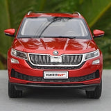 [OEM] 1:18 Skoda 2018 Karoq GT röd modellbil Die-Cast