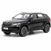 OEM Skoda 2018 Karoq GT negro 1:18 – coche a escala de colección en metal fundido