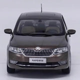 [OEM] 1:18 Skoda 2018 Rapid Brown Model Car Die-Cast