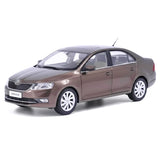 [OEM] 1:18 Skoda 2018 Rapid Brown Model Car Die-Cast