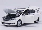 [OEM] 1:18 Skoda 2018 Rapid White Model Car Die-Cast