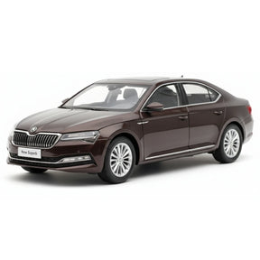 [OEM] 1:18 Skoda 2020 Superb Purple Model Car Die-Cast