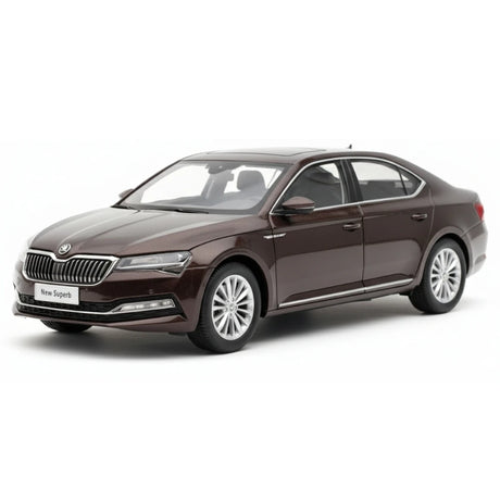 [OEM] 1:18 Skoda 2020 Superb Purple Model Car Die-Cast