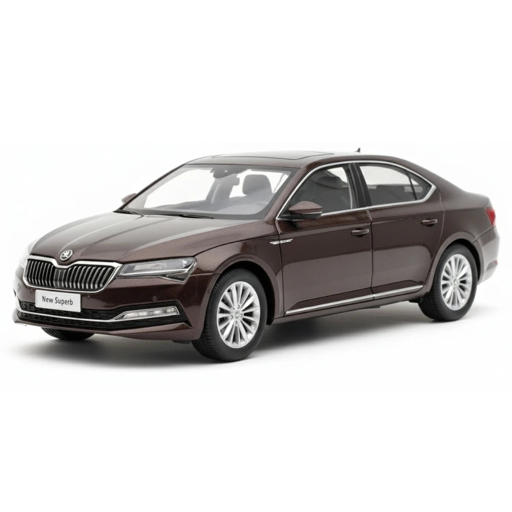 [OEM] 1:18 Skoda 2020 Superb Purple Model Car Die-Cast