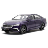 [OEM] 1:18 Skoda 2021 Octavia lila modellbil Die-Cast