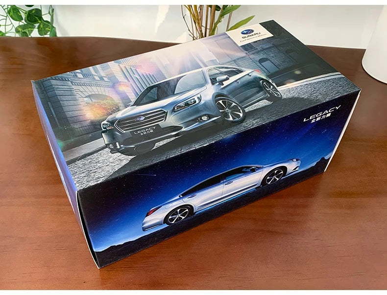 [OEM] 1:18 Subaru 2015 Legacy Silver Model Car Die-Cast