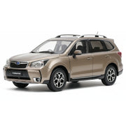 OEM Subaru 2018 Forester castanho 1:18 – modelo de coleção em metal fundido