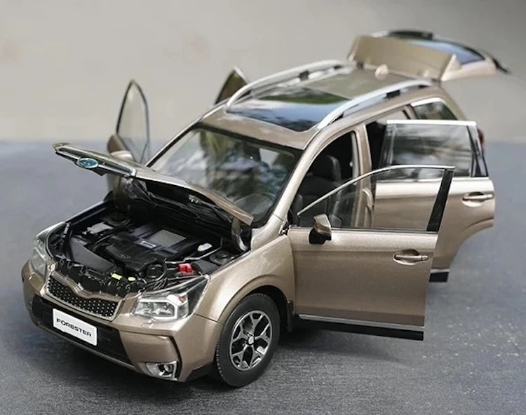 [OEM] 1:18 Subaru 2018 Forester Brown Model Car Die-Cast
