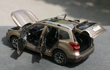 [OEM] 1:18 Subaru 2018 Forester Brown Model Car Die-Cast