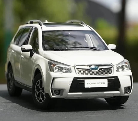 [OEM] 1:18 Subaru 2018 Forester White Model Car Die-Cast