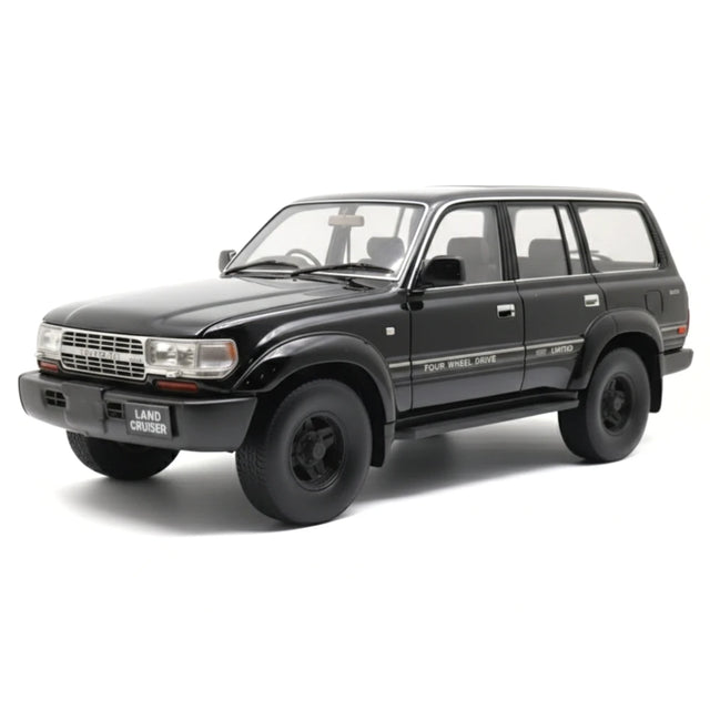 [OEM] 1:18 Toyota 1990 Land Cruiser 80 Series ブラック モデルカー Die-Cast