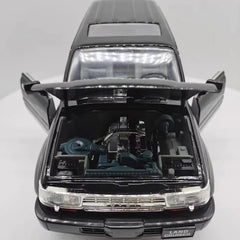 [OEM] 1:18 Toyota 1990 Land Cruiser 80 Series Black Model Car Die-Cast