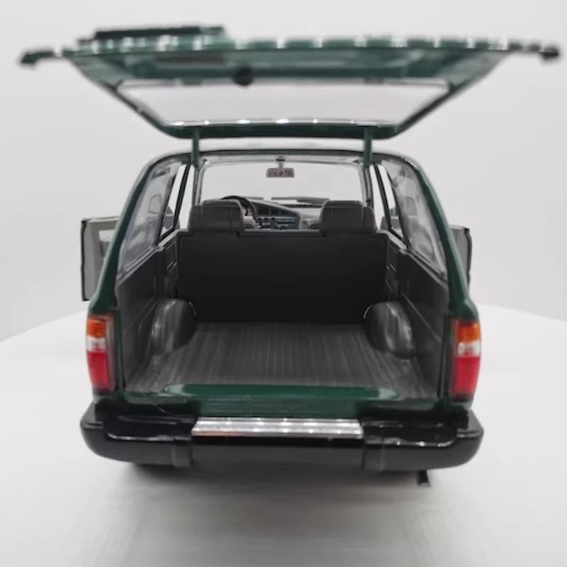 [OEM] 1:18 Toyota 1990 Land Cruiser 80 Series Green Model Car Die-Cast