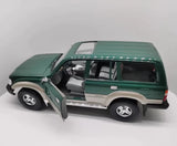 [OEM] 1:18 Toyota 1990 Land Cruiser 80 Series Green Model Car Die-Cast