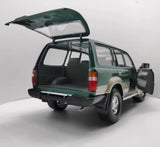 [OEM] 1:18 Toyota 1990 Land Cruiser 80 Series Green Model Car Die-Cast