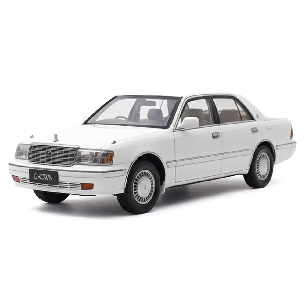 [OEM] 1:18 Toyota 1995 Crown 155 White Model Car Die-Cast