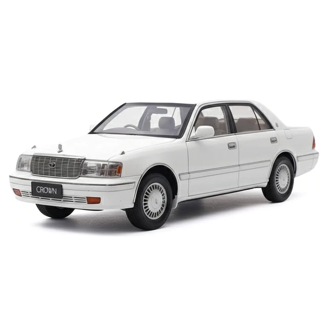 [OEM] 1:18 Toyota 1995 Crown 155 blanc voiture miniature Die-Cast