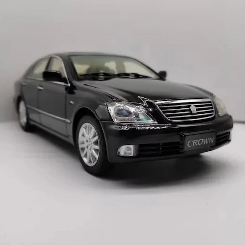 [OEM] 1:18 Toyota 2003 Crown Royal Saloon S180 Black Model Car Die-Cast