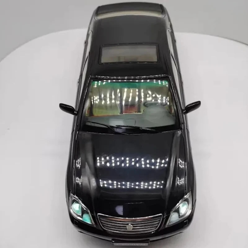 [OEM] 1:18 Toyota 2003 Crown Royal Saloon S180 Black Model Car Die-Cast